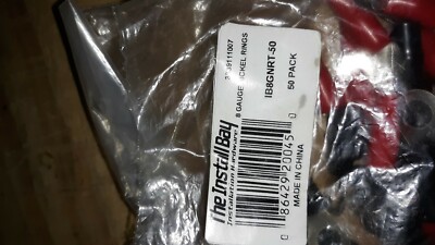 Metra The Install Bay IB8GNRT 8 Gauge Nickel Plated Ring Terminal