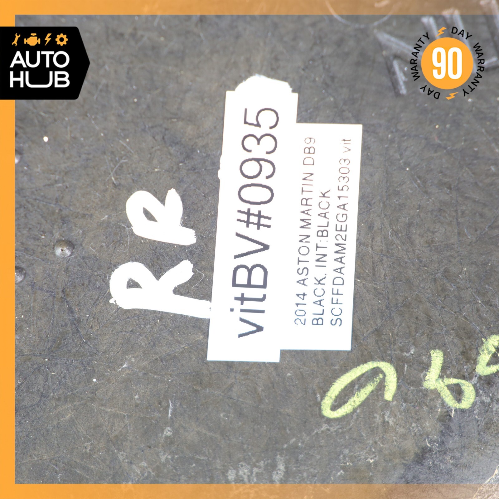 13-16 Aston Martin DB9 Coupe Rear Right Passenger Side Interior Panel OEM 35k