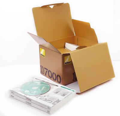Nikon Box for Nikon D7000 Camera with Manuals, Software