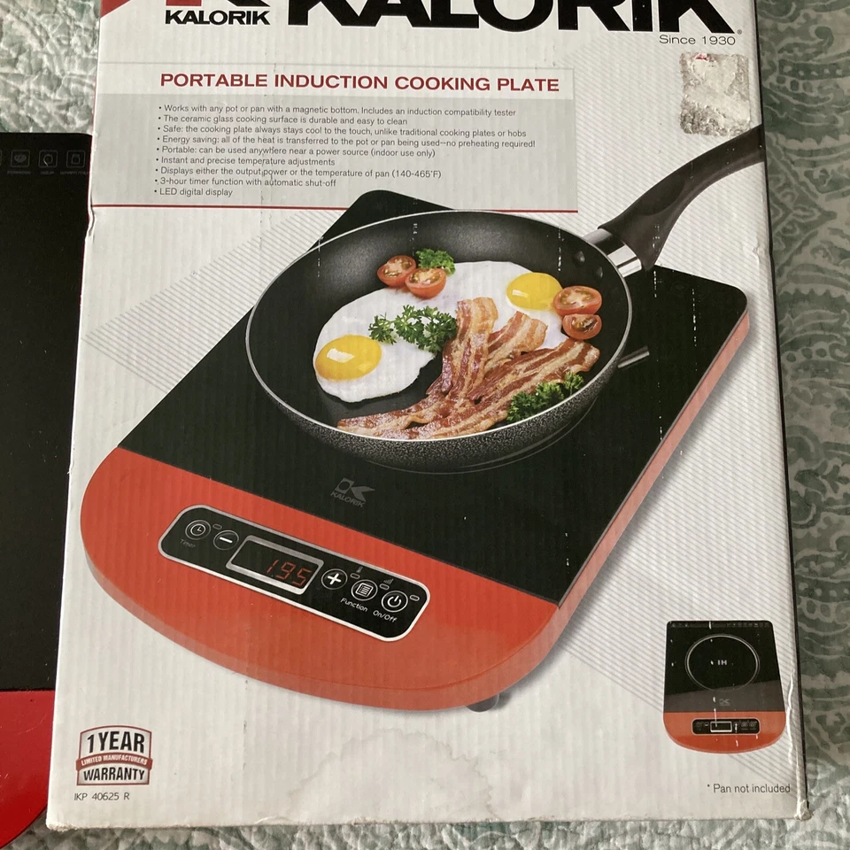 KALORIK Touch Induction Cooking Plate IKP 40625 R Tested - Image 4 of 4