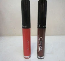 Ofra Cosmetics Longlasting Liquid Matte Lips Lipstick Coven and Red (lot of 2).