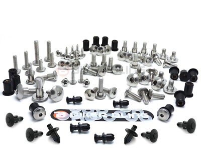 Honda NT650V Deauville 1998-2005 stainless steel full screen & fairing bolts kit