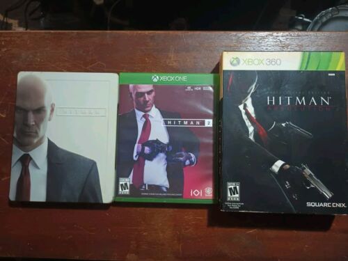 Hitman Absolution, Hitman Xbox One Metal Case, Hitman 2 Xbox One