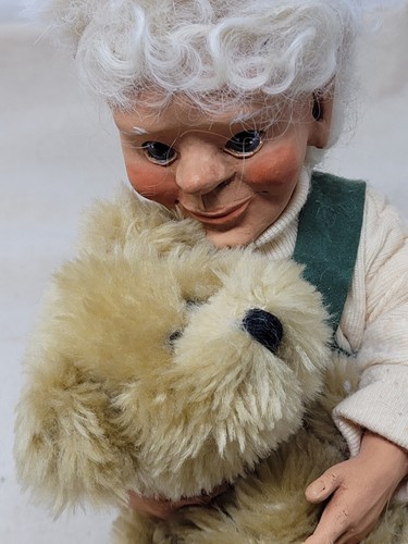 Vintage Elf With Bear Figure Possible German Made - Picture 10 of 15