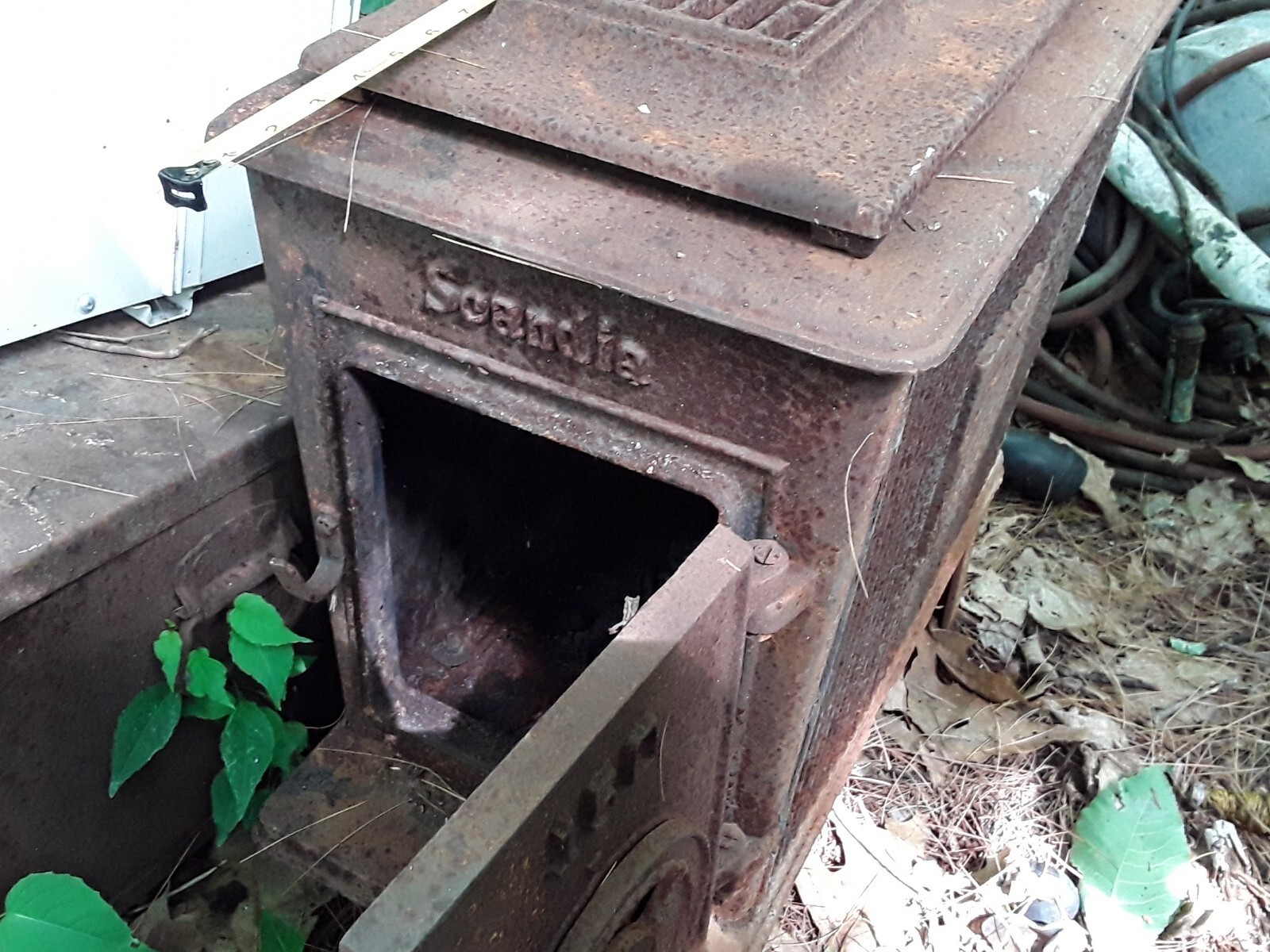 Vintage Scandia 150 Wood Stove | eBay