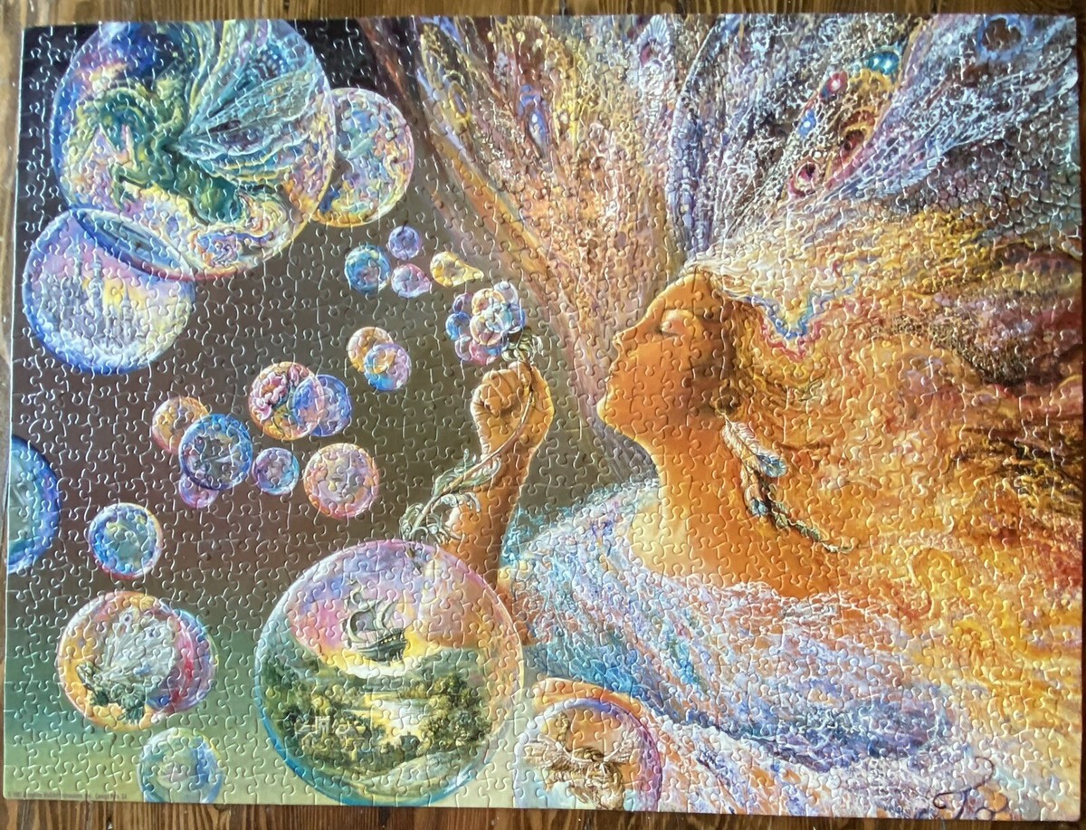 BUBBLE FLOWER BY JOSEPHINE WALL - Complete - GAMES PUZZLE