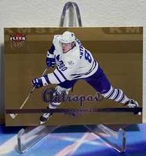 2005-06 Fleer ULTRA Hockey NIK ANTROPOV #186 GOLD MEDALLION SP