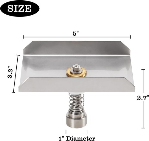 Rectangular Eliminator Spinner Plate Fits for Any Deer and Game Feeders with 1/4 - Picture 3 of 3