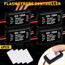 Plug-N-Play Strobe Flash Controller Flasher Module For LED 3rd Brake Stop Light