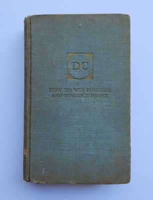 1936 How to Win Friends and Influence People - Dale Carnegie - Rare 4th Printing