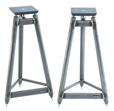 Solidsteel SS-6 raw stand diffusori a 3 gambe acciaio inox non verniciati nuovi