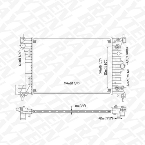13247 Radiator Fit for Chevy Sonic 2012 2013 2014 1.8 L4 | eBay