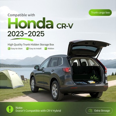 Car Door Organizers HIGH FLYING For Honda CR-V 2023-2025 - 4pc Silicone Storage & Cup Holders Car Door Storage Inserts