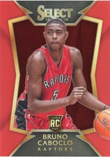 2014-15 Panini Select #81 Bruno Caboclo Prizms rojo #/149
