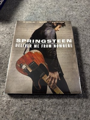Springsteen: Deliver Me From Nowhere [New 4K UHD Blu-ray] Ltd Ed, With Blu-Ray