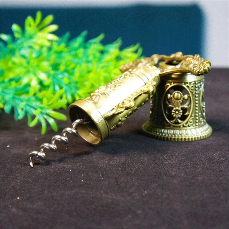 Wine Opener Wine Bottle Opener Manual Kitchen Corkscrew for Wine Enthusiasts New - Image 4 of 4