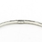 Ippolita Sterling Diamond Dangle Earring Flat Bangle Bracelet Lot of 3 #S5577-2 — photo 3