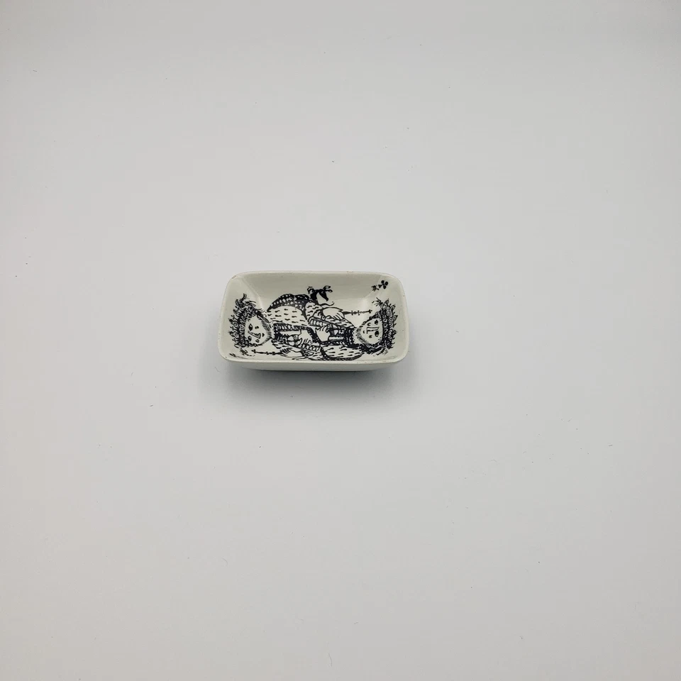 Nymolle Denmark Bjorn Wiinblad salt/trinket dishas playing cards (Tiny Chips) - Image 3 of 4