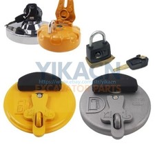 For Caterpillar cat excavator 200 320d 325 349b anti-theft fuel tank cap padlock