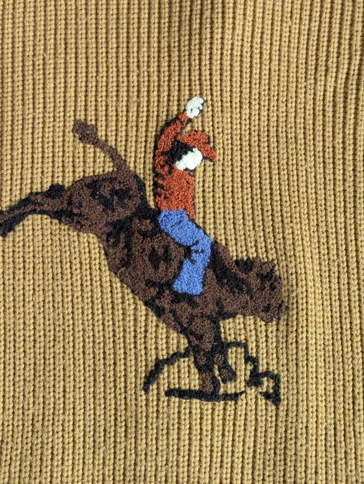 Suéter De Colección Miller Outerwear Rodeo Bull Rider Western Shaw Cuello Para Hombre Talla M Foto 2 de 4