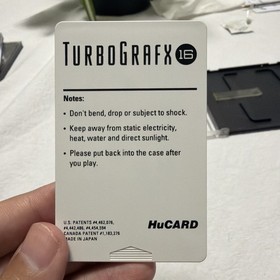 Cadash TurboGrafx 16 1991 CIC Hu Manual Sleeve Card Tested Original