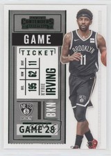2020-21 Panini Contenders Game Ticket Green Kyrie Irving #73 0qr0