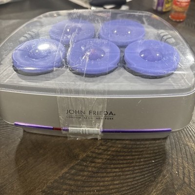John Freida Body & Shine Smooth Waves 5 Jumbo Hair Rollers Without Clips