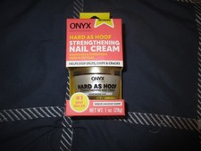 ONYX HARD AS HOOF STRENTHENING NAIL CREAM ISLAND COCONUT 1OZ.