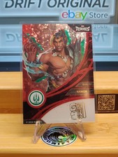 Namor Hero Signature Card, #5/5 Red, 2026 Card Fun Marvel Rivals Eternal Glory