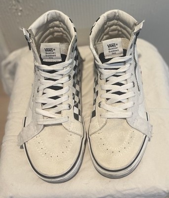 Vans SK8-Hi CAP LX Reissue 'White Checkerboard' VN0A3WM127I Men's Women s Shoes