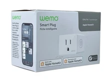 WeMo - Smart Plug with Thread - White - WSP100 works with Apple HomeKit