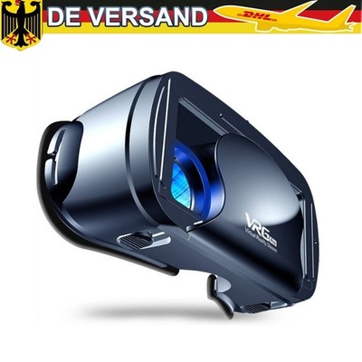 120° VR Brille Virtual Reality Headset 3D für Smartphones Handy für Alle Handys
