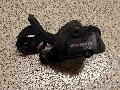 SRAM X3 Schaltwerk langer Käfig MTB 7/8-fach - gebraucht funktionstüchtig (D15)