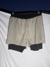 Men's 2 in 1 Running Shorts with 1 Pocket Workout Gym Athletic Shorts