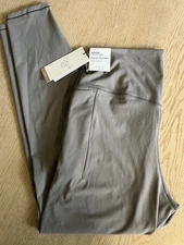 CALIA  Inspire Collection  leggings womens large  high rise 7/8 dark grey New!