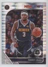 2019 Panini NBA Hoops Premium Stock Box Set Pulsar Prizm Torrey Craig #50 0qr0