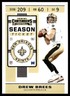 Drew Brees 2019 Panini Contenders #78 Saints NFL READ FREE SHIPPING AutographDen