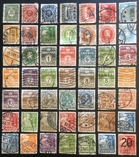 DENMARK COLLECTION OF OLD STAMPS LOT 5