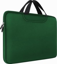 15.6 Inch Laptop Sleeve, Travel Briefcase Bag with Extra Pockets and Handle