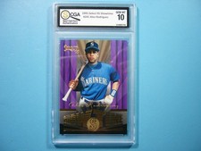 1995 PINNACLE SELECT SHOWTIME MLB BASEBALL CARD #241 ALEX RODRIGUEZ SCGA 10 GEM