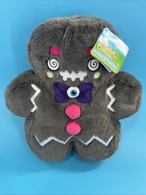 Mini Comfort Food Evil Gingerbread Man Plush Toy NWT