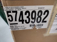 Zenith 35" CRT Television NEW IN BOX Model SR3587DT sears model 657.43982