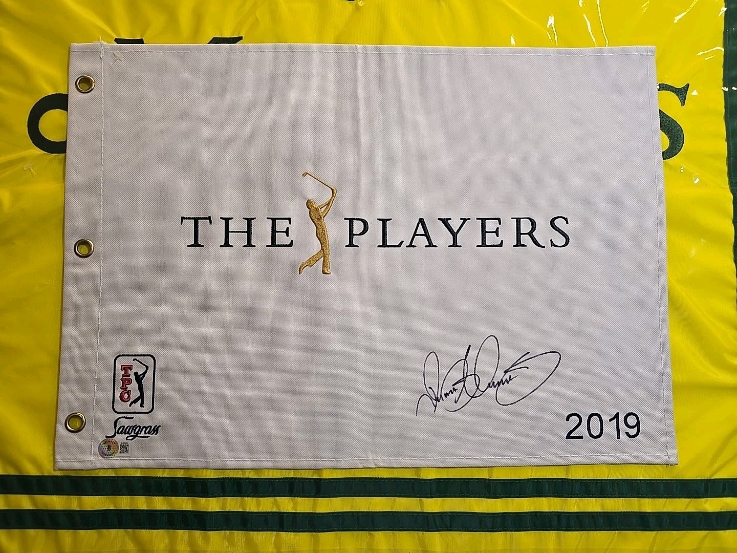 Rory McIlroy Autographed Signed 2019 PGA PLAYERS Championship Golf Flag Winner 