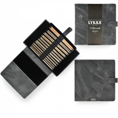 Lykke Driftwood 10'' Straight Gift Set in Grey Denim Pouch