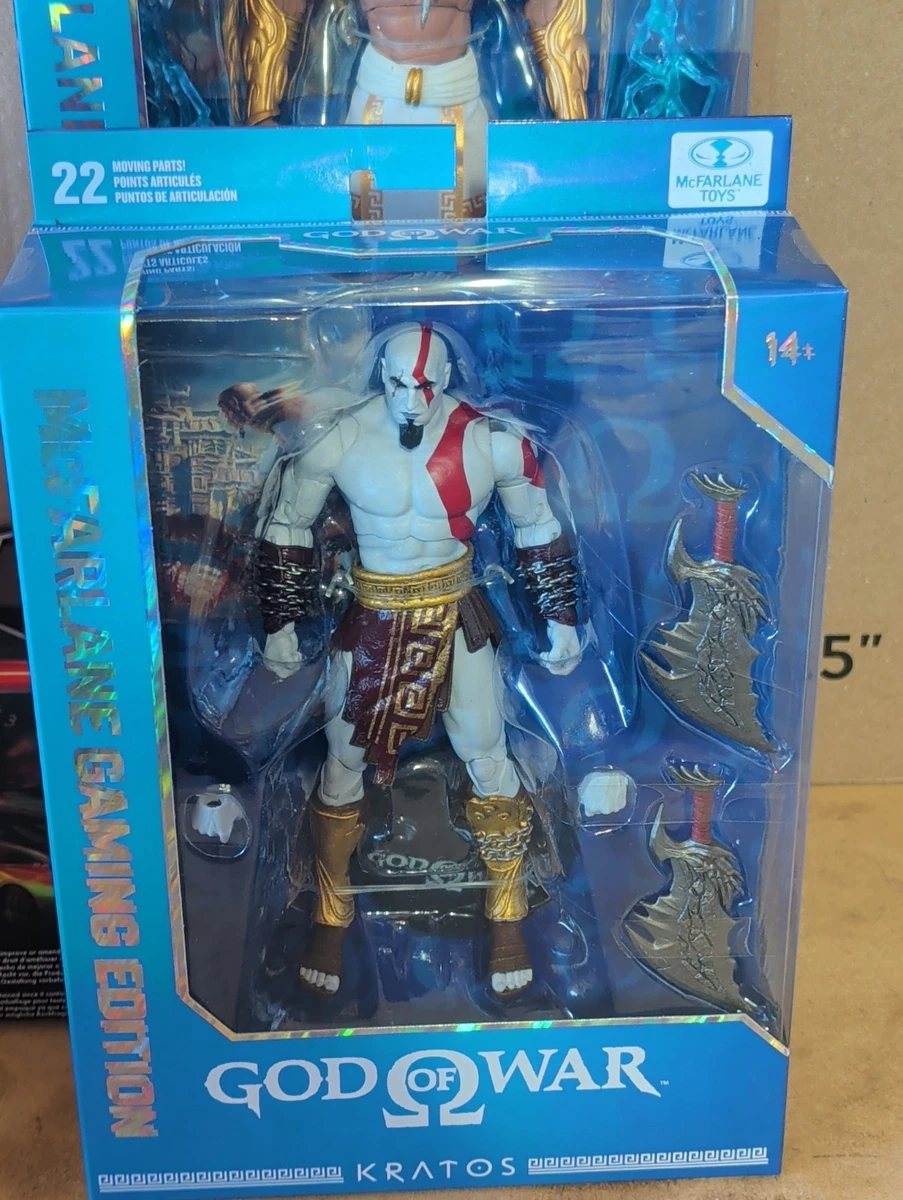 McFarlane God of War Kratos & Zeus 7in Action Figure Set Gaming Edition Sony PS5