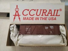 HO Accurail CB&Q 40' 6-Panel Wood Boxcar 7102 26045