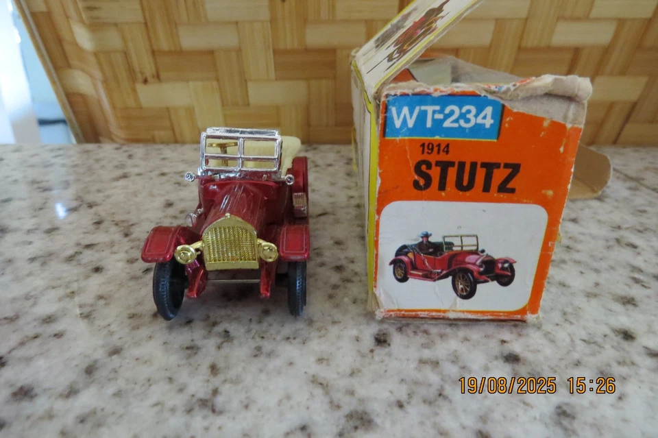 TINTOYS 1/48 : STUTZ 1914 en boîte d'origine - Photo 3/4