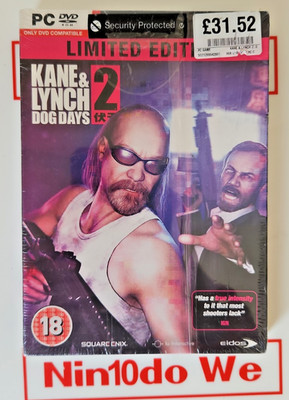Kane & Lynch 2: Dog Days (Limited Edition) (PC: Windows, 2010) NEU - LOSE DISC
