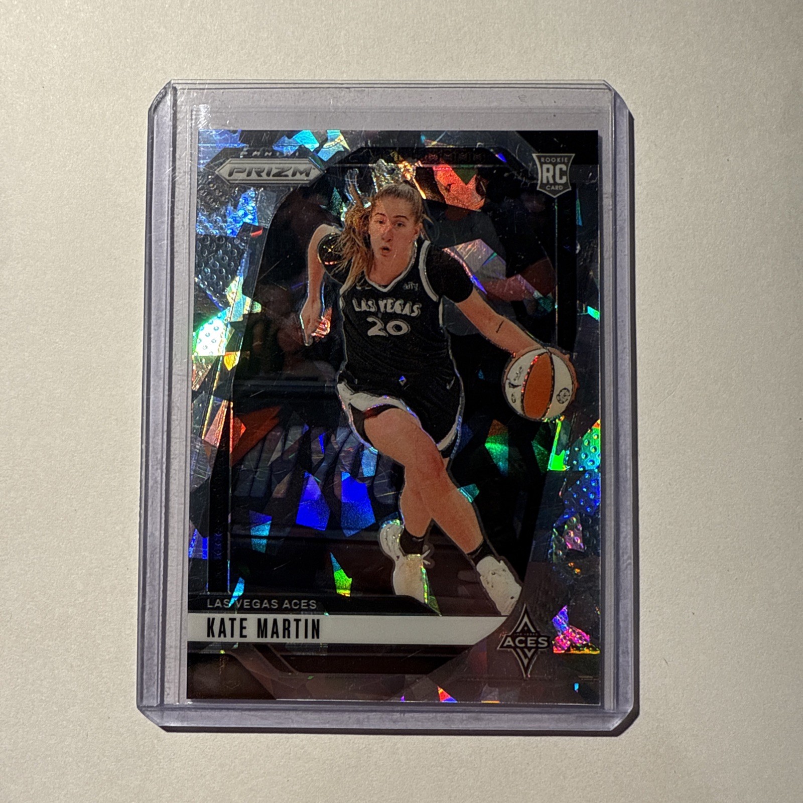 2024 Panini WNBA Prizm Kate Martin RC Ice Rookie #126 Aces
