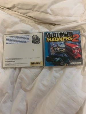 Midtown Madness 2 PC Game Jewel Case driving sim street stunt racing family fun